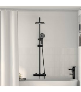 vidaXL Thermostatic Shower System Set SS201