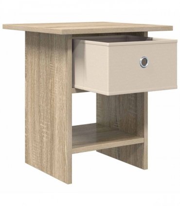 vidaXL Bedside Table 2 pcs Sonoma Oak 41 x 40 x 45 cm Engineered Wood