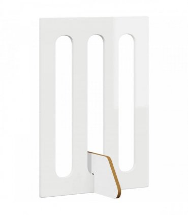 vidaXL Folding Pet Fence 2 pcs High Gloss White 100.5 x 38 x 70 cm