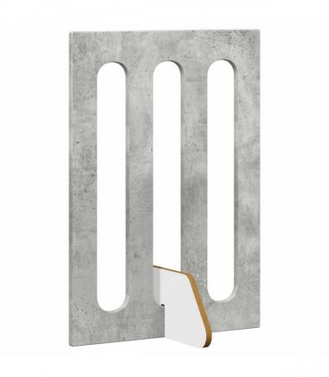 vidaXL Folding Pet Fence 2 pcs Concrete Grey 100.5 x 38 x 70 cm