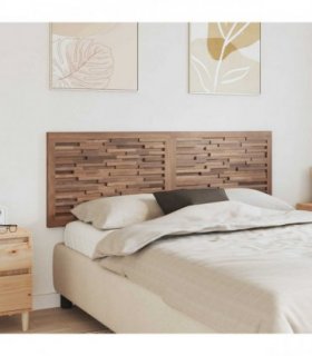 vidaXL Bed Headboard Natural Solid Teak Wood