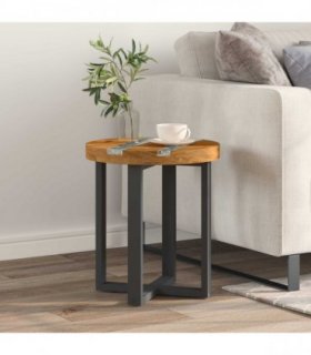 vidaXL Coffee Table Brown 40 x 40 x 45 cm Solid Teak Wood