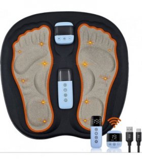 DYZI Rechargeable EMS Foot Massager with Electrical Muscle Stimulation for Pain Relief & Better Circulation