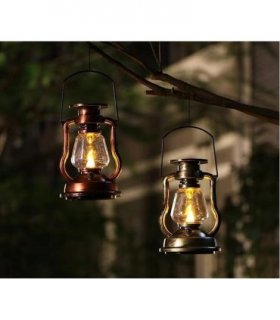 Solar Vintage Hanging Lantern
