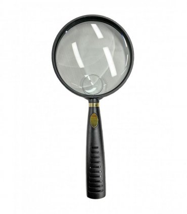 Glass Handheld x5 & x10 Magnifier