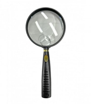 Glass Handheld x5 & x10 Magnifier
