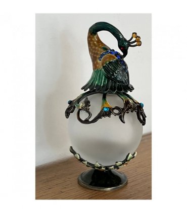 Peacock Perfume Bottle