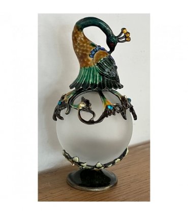 Peacock Perfume Bottle