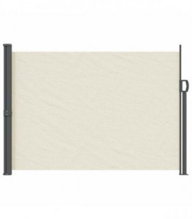 vidaXL Retractable Side Awning 120 x 300 cm 100% polyester iron steel