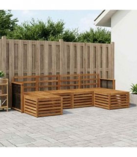 vidaXL Sofa Sets Solid Acacia Wood