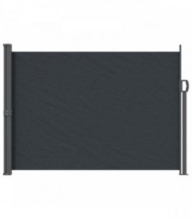 vidaXL Retractable Side Awning 120 x 300 cm 100% polyester iron steel