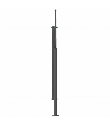 vidaXL Retractable Side Awning 120 x 300 cm 100% polyester iron steel