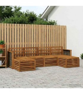 vidaXL Sofa Sets Solid Acacia Wood