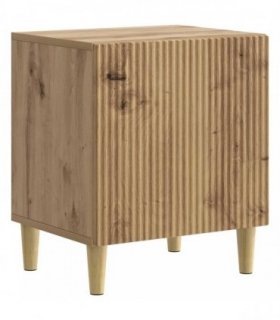 vidaXL Bedside Cabinet Artisan Oak 43 x 34.5 x 50 cm Engineered Wood