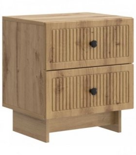 vidaXL Bedside Cabinet Artisan Oak 43 x 34.5 x 47.5 cm Engineered Wood