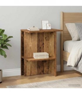 vidaXL Coffee Table Old Wood 40 x 30 x 49 cm Engineered Wood