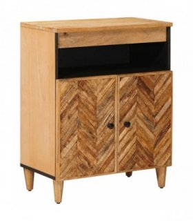 vidaXL Storage Cabinets Brown 60 x 33.5 x 75 cm Solid Mango Wood