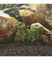 vidaXL Basalt Gravel 25 kg Black 5-8 mm
