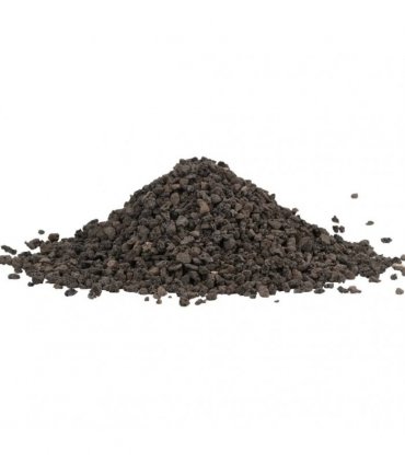 vidaXL Basalt Gravel 25 kg Black 5-8 mm