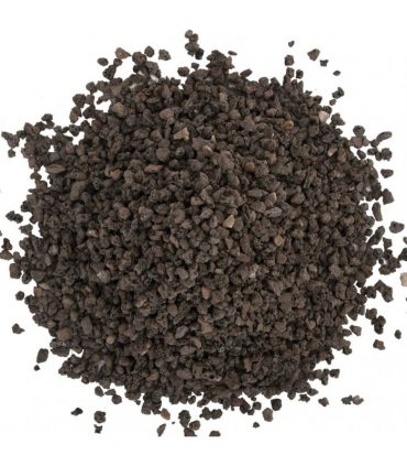 vidaXL Basalt Gravel 25 kg Black 5-8 mm