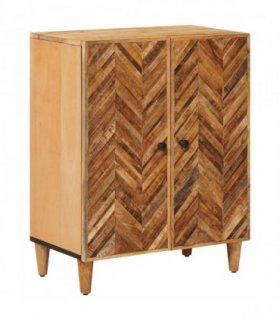 vidaXL Storage Cabinets Brown 60 x 33.5 x 75 cm Solid Mango Wood
