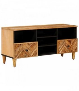 vidaXL Storage Cabinets Brown 100 x 33.5 x 46 cm Solid Mango Wood