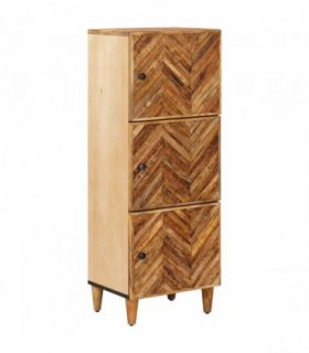 vidaXL Storage Cabinets Brown 40 x 33.5 x 110 cm Solid Mango Wood