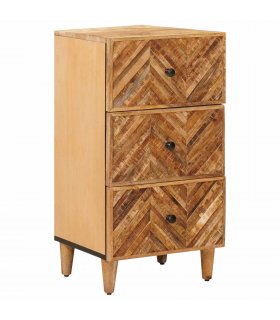 vidaXL Storage Cabinets Brown 40 x 33.5 x 75 cm Solid Mango Wood