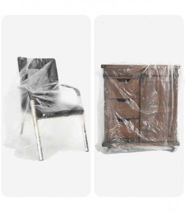 vidaXL Dust Sheet 6 pcs Transparent 400 x 500 cm HDPE