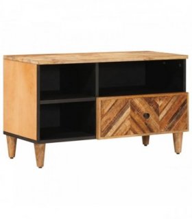 vidaXL Storage Cabinets Brown 80 x 33.5 x 46 cm Solid Mango Wood