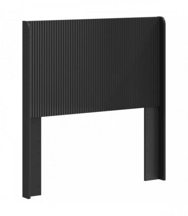 vidaXL Headboard Black Engineered Wood