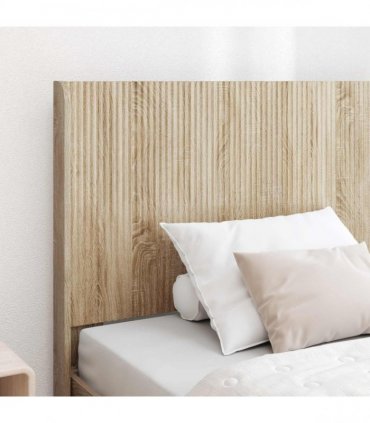 vidaXL Headboard Sonoma Oak Engineered Wood