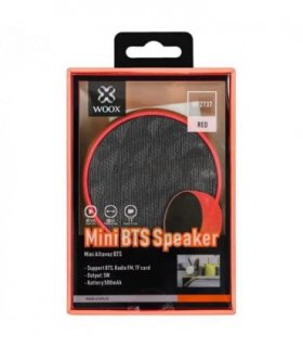WOOX WF2763 Mini Bluetooth Speaker with FM & TF Card Red