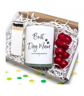 Best Dog Mum Candle Gift Set | Keepsake for Dog Lover