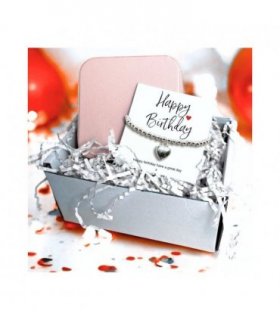Happy Birthday Bracelet & Jewellery Box Gift