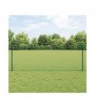 vidaXL Fence with Post Green