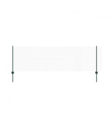 vidaXL Fence with Post Green