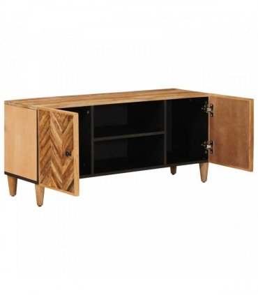 vidaXL Storage Cabinets Brown 105 x 33.5 x 46 cm Solid Mango Wood