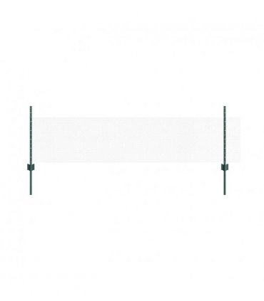 vidaXL Fence with Post Green