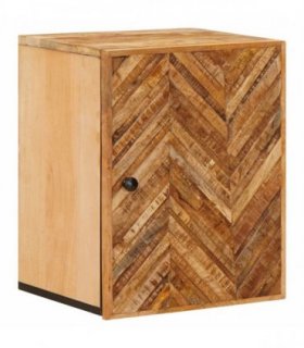 vidaXL Hanging Cabinet Brown 38 x 33.5 x 48 cm Solid Mango Wood
