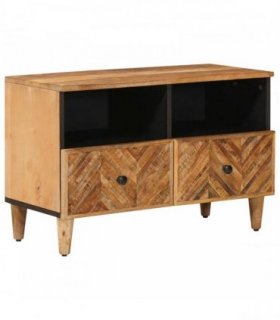 vidaXL Storage Cabinets Brown 70 x 33.5 x 46 cm Solid Mango Wood