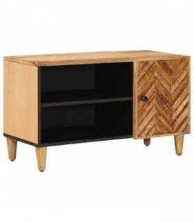 vidaXL Storage Cabinets Brown 80 x 31.5 x 46 cm Solid Mango Wood