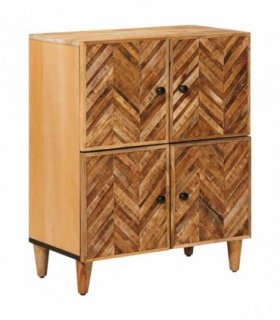 vidaXL Storage Cabinets Brown 60 x 33.5 x 75 cm Solid Mango Wood