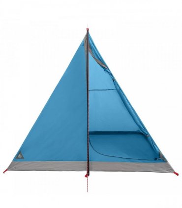 vidaXL Backpacking Tent Blue 2-Person 185T Polyester with PU Coating