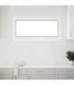 vidaXL Basement Window RISOR 120 x 60 cm PVC and Glass White