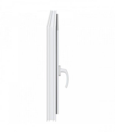 vidaXL Basement Window RISOR 120 x 60 cm PVC and Glass White