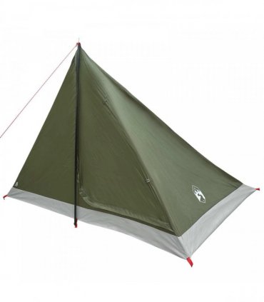 vidaXL Backpacking Tent Olive Green 4-Person