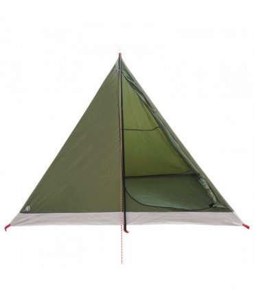 vidaXL Backpacking Tent Olive Green 4-Person