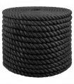 vidaXL Jute Rope 16 Black 100% Tossa jute