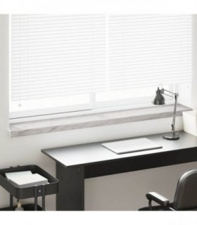 vidaXL Window Sill Marble texture 120 x 25 x 4.5 cm PVC